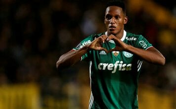 Mais uma vez a Copa Libertadores serviu para mostrar talentos Yerry Mina Palmeiras
