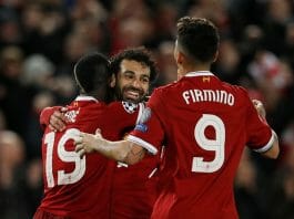 Salah, Firmino e Mané