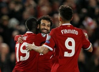 Salah, Firmino e Mané