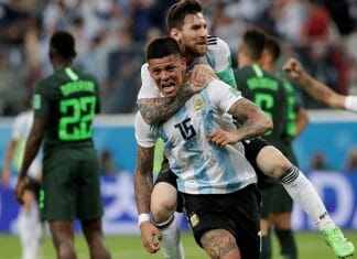 Rojo e Messi