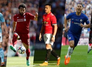 Os 5 favoritos para a conquista da Premier League