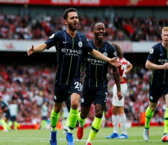 Bernardo Silva comemora