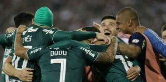 Palmeiras comemora