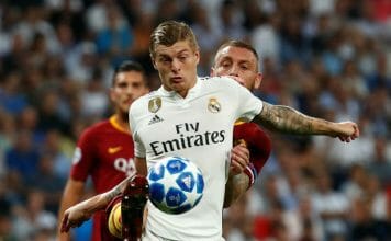 Juventus, City, Real Madrid e Bayern buscam folga nesta terça kroos De Rossi Real Madrid Roma
