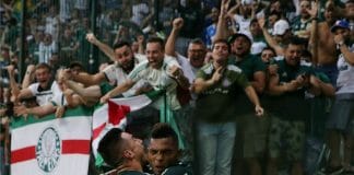 palmeiras comemora gol
