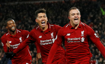 Terça e quarta da Champions vão ser melhores que semana passada liverpool shaqiri firmino