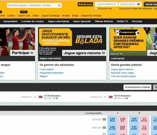 Como funciona a Bolsa de Apostas da Betfair