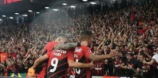 athletico paranaense comemora
