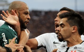 Final do Paulistão: o que esperar do jogo na Arena Corinthians Felipe Melo Fagner Corinthians Palmeiras