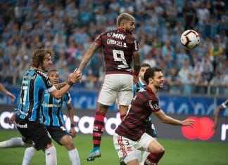 Flamengo domina mas não mata, Grêmio se segura mas preocupa grêmio flamengo copa libertadores