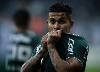 Rio-São Paulo nesta rodada 31 do Campeonato Brasileiro dudu comemora palmeiras
