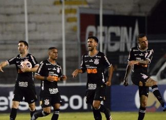 corinthians ponte preta futebol