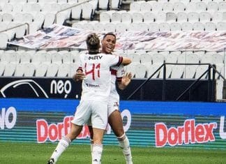 flamengo comemora corinthians