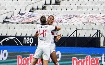 flamengo comemora corinthians